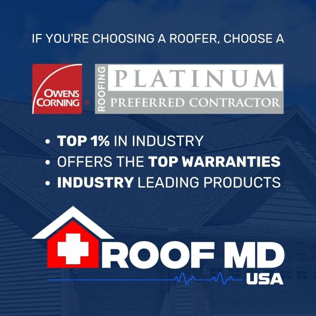 Roof MD Preffered Contractor